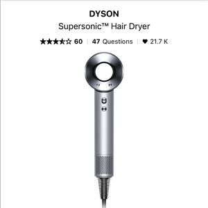 NWT DYSON Supersonic Hair Dryer
